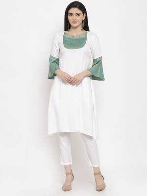 White handloom cotton salwar 3