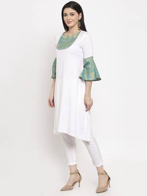 White handloom cotton salwar 4