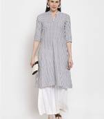 Grey handloom viscose rayon salwar