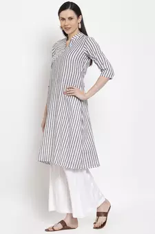 Grey handloom viscose rayon salwar
