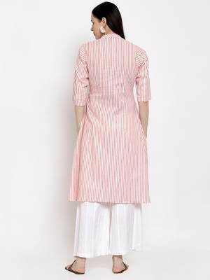 Pink handloom cotton salwar 4