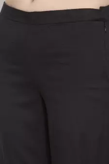 Black handloom viscose rayon salwar