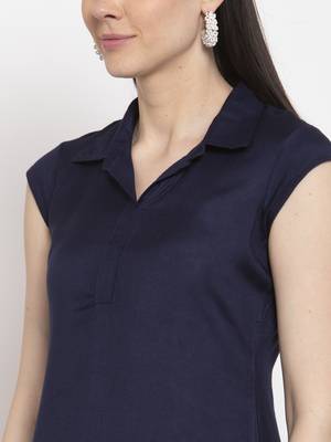 Blue handloom viscose rayon salwar 2