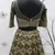 OLIVE-GREEN SEQUINS EMBROIDERED NET SEMI STITCHED BRIDAL LEHENGA