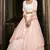PEARL-WHITE SEQUINS EMBROIDERED GEORGETTE SEMI STITCHED BRIDAL LEHENGA