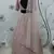 DUSTY-PINK SEQUINS EMBROIDERED GEORGETTE SEMI STITCHED BRIDAL LEHENGA