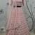 PINK SEQUINS EMBROIDERED GEORGETTE SEMI STITCHED BRIDAL LEHENGA