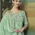 Green digital print cotton salwar