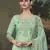 Green digital print cotton salwar