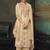 Beige digital print cotton salwar