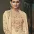 Beige digital print cotton salwar
