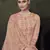 Peach digital print cotton salwar