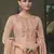Peach digital print cotton salwar