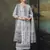 Grey digital print cotton salwar