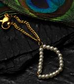 White pearl bracelets