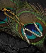 White pearl bracelets