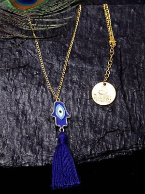 Blue pearl necklaces 1