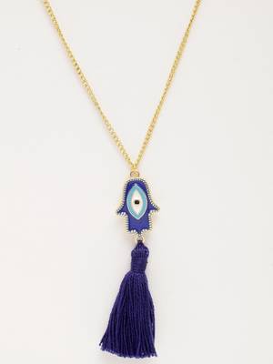 Blue pearl necklaces 2