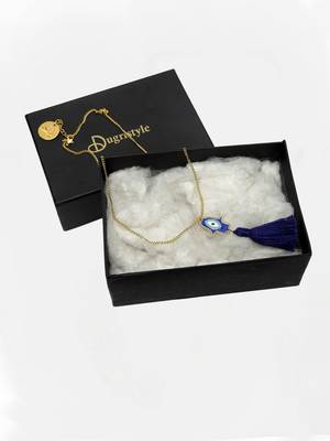 Blue pearl necklaces 3