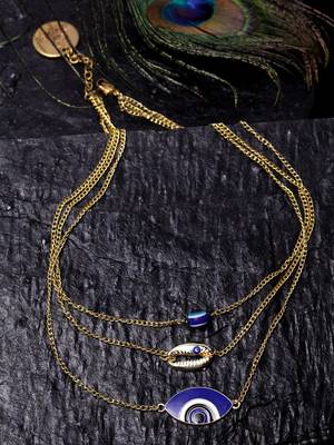 Blue pearl necklaces 2