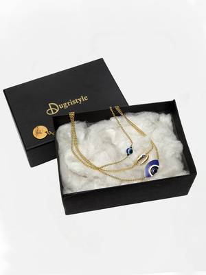 Blue pearl necklaces 3