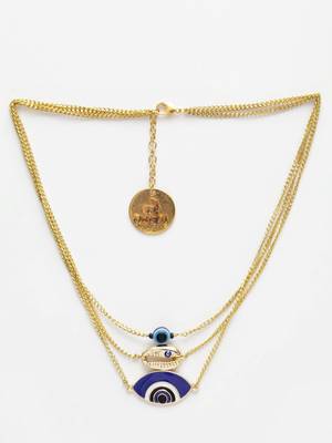 Blue pearl necklaces 4