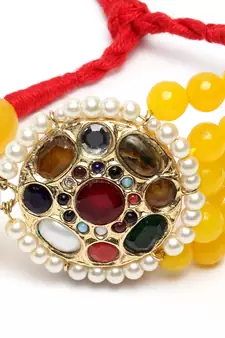 Yellow pearl bracelets