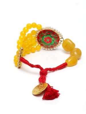 Yellow pearl bracelets 4