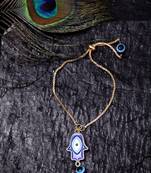 Blue pearl bracelets