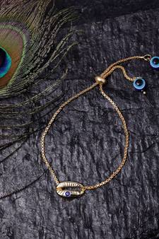 Gold pearl bracelets