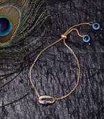 Gold pearl bracelets