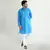 Blue plain cotton kurta-pajama