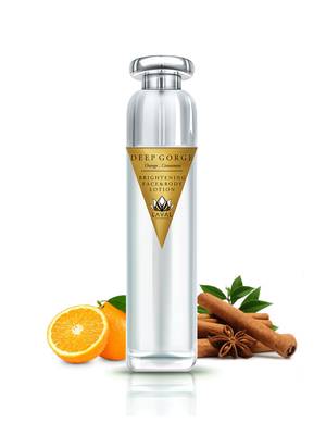 DEEP GORGE BRIGHTENING FACE AND BODY LOTION moisturizing spf 30 reduces acne clear skinorganic & natural 2