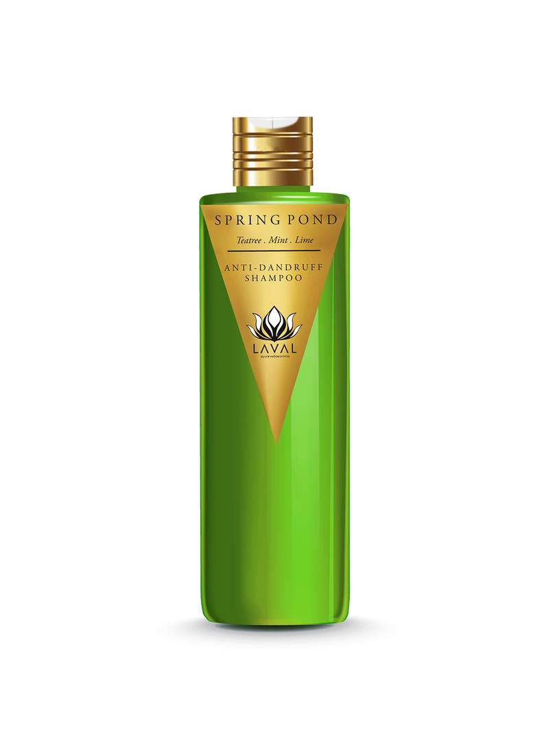 SPRING POND ANTI DANDRUFF SHAMPOO hair growth Shikakai ext Reetha ext organic ayurvedic natural chemical free