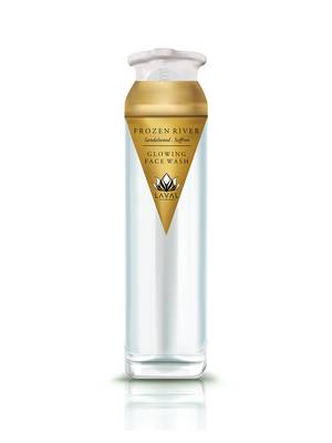 FROZEN RIVER GLOWING FACE WASH organic ayurvedic balances PH  hydrating and glow natural 1