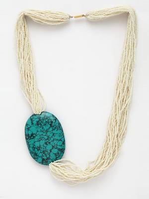 Blue pearl necklaces 2