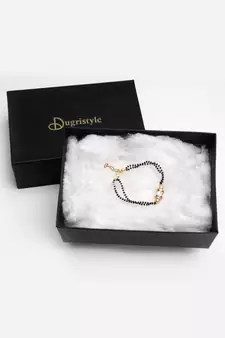 Black cubic zirconia bracelets