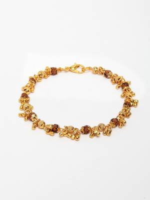 Gold pearl bracelets 2