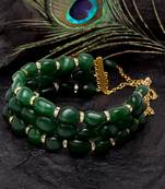 Green cubic zirconia necklaces