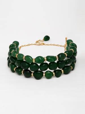 Green cubic zirconia necklaces 4