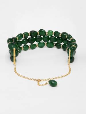 Green cubic zirconia necklaces 5