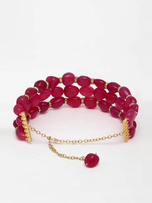 Red cubic zirconia necklaces 5