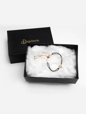 Black cubic zirconia bracelets 1