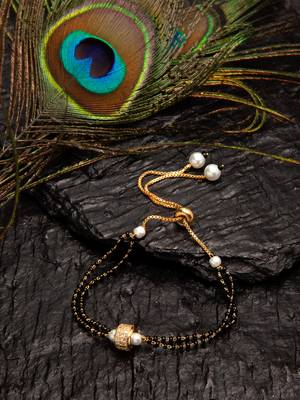 Black cubic zirconia bracelets 4