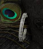 Silver cubic zirconia bracelets