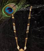 Gold cubic zirconia necklaces