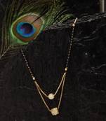 Gold cubic zirconia necklaces