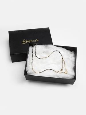 Gold cubic zirconia necklaces 4