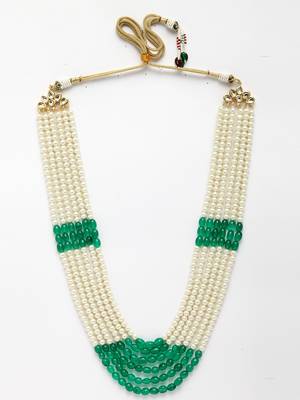 Green pearl necklaces 3