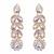 Steorra jewels Heavy Stone Studded Chokar Necklace Set with Earings and Maang Tikka